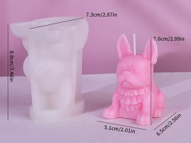 Molde silicona Bulldog Frances